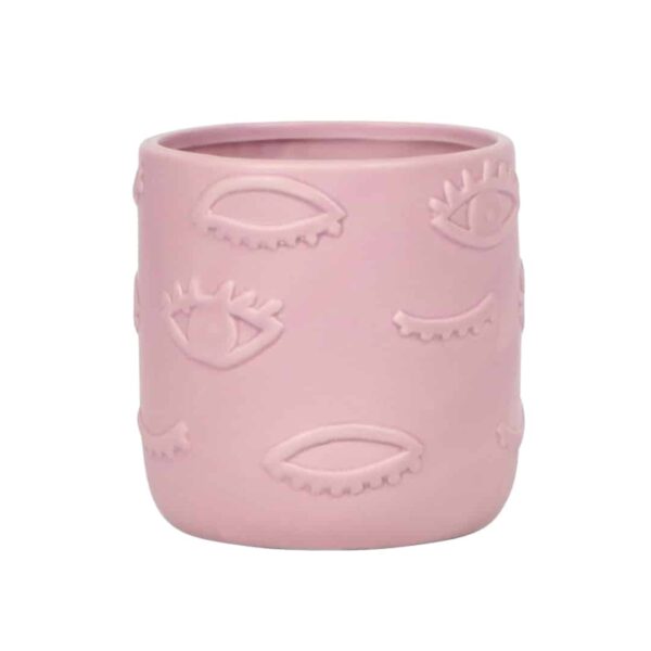Szempillantás kaspó 'Rózsaszín' - Twinkle pot 'Pink'