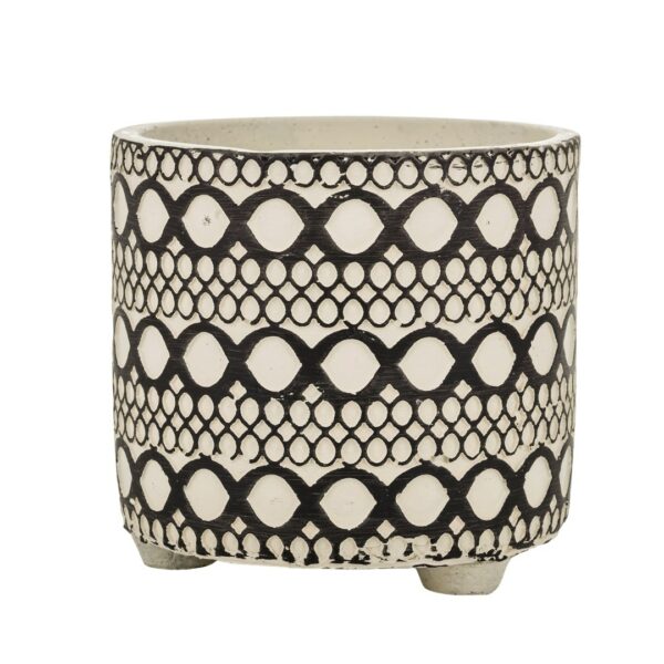 'Etno' cement kaspó - 'Ento' concrete pot
