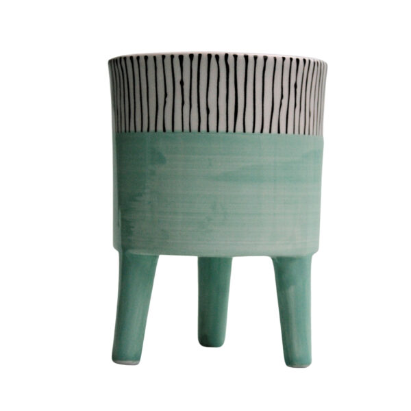 'Footloose' kaspó pasztell zöld-'Footloose' pot pastel green