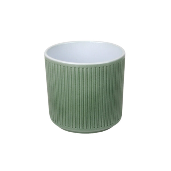 'Salvia' zsályazöld kaspó - 'Salvia' sage green pot